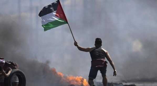 Ilustrasi Kerusuhan Di Palestina.